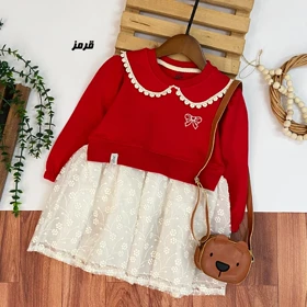 پیراهن دخترانه مدل پریناز2