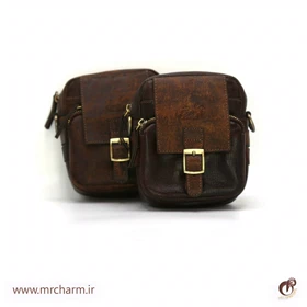 کیف دوشی تمام چرم30078