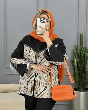 کت مزونی زنجیر دار(89)کد3558