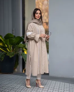 مانتو بلند مدل تیژو کد 1517