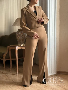 کت کراپ و شلوار