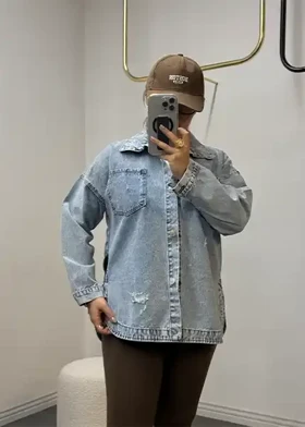 شومیز جین کد:9062