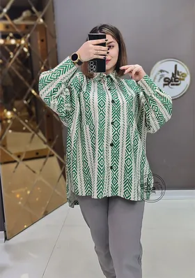 شومیز مانتویی رومیسا