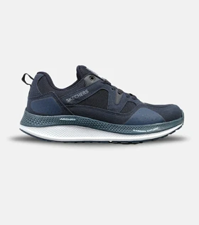 کفش کتانی طبی زنانه و مردانه سرمه ای SKECHERS archfit v02