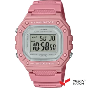 ساعت مچی زنانه کاسیو CASIO مدل W-218HC-4AVDF