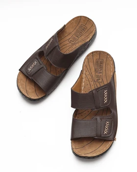 صندل مردانه طبی شهپر مدل ماهان 107