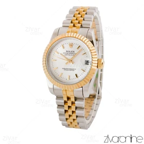 ساعت رولکس دیت جاست مردانه صفحه صدفی ایندکس خطی 105025