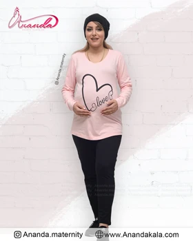 تیشرت طرح قلب