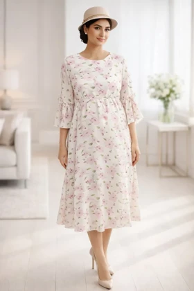 پیراهن بارداری گل آرا