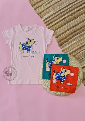 تیشرت طرح سگ