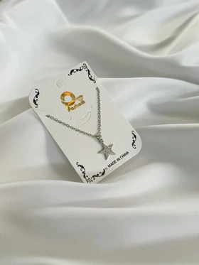 گردنبند ستاره نگین‌دار