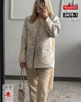 کت مجلسی زنانه ترند سایز بزرگ کد 3478
