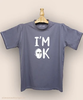 تیشرت مردانه و زنانه طرح وان پانچ من شخصیت سایتاما کد 900