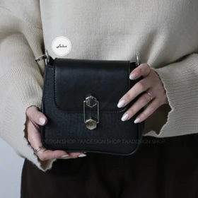 کیف زنانه دوشی مدل آرسانا (مشکی)