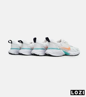 کفش کتانی مردانه و زنانه سفید نارنجی Nike cushlon