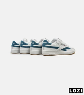 کفش سفید آبی مردانه و زنانه Reebok CLUB