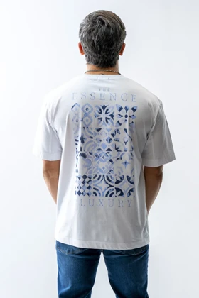 تیشرت آستین کوتاه چاپی مردانه