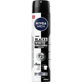 اسپری ضد تعریق مردانه نیوآ Black & White Invisible original 72h حجم 200ml