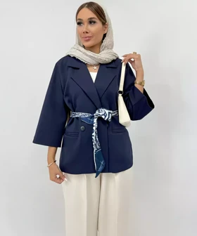 کت یقه انگلیسی کد Se012 برند ردا