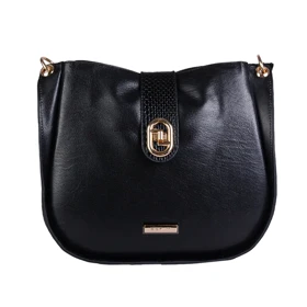 کیف دوشی چرم زنانه لونا