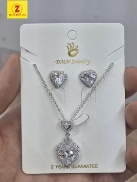 نیمست نگینی زنانه طرح جواهر