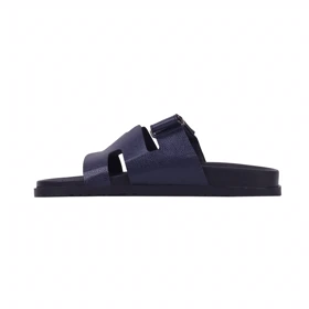 صندل هرمس چسبی_سرمه ای کد 6231