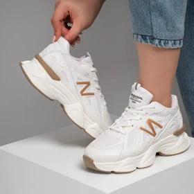 کفش و کتانی زنانه مدل نیوبالانس 1994 NEWBALANCE رنگ سفید کرم