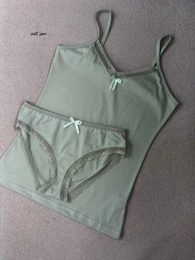 ست تاپ و شورتک زنانه الینا