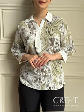 شومیز طرح کروات طرحدار