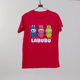 تیشرت سه لبوبو (سرخآبی)