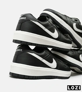 کفش کتانی مردانه مشکی سفید نایک NIKE SB
