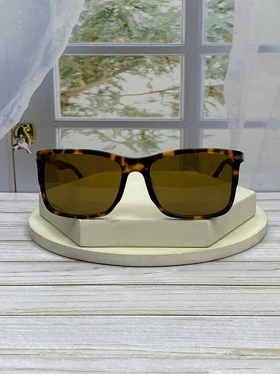 عینک آفتابی پرسول مدل PO3226/S فریم استات و کائوچو، عدسی شیشه‌ای UV400 با وضوح دید حرفه‌ای