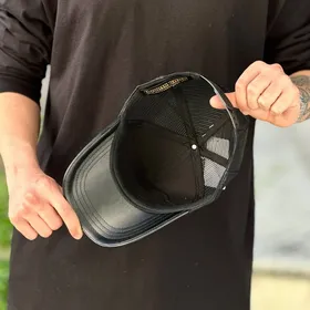 کلاه گورین stallion چرم سفید