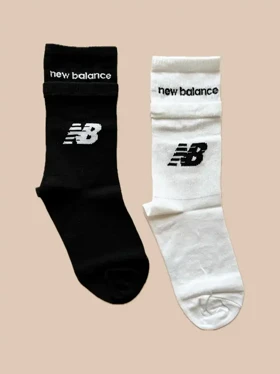 جوراب ساق بلند اسپرت دو کش نیوبالانس