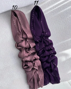 شال پلیسه سوپرنخ دور پولکی وارداتی 4355