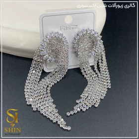 گوشواره جواهری کد gzj16