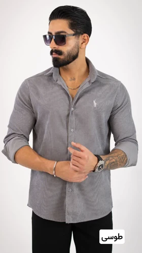 پیراهن مخملی مردانه پاک تن_کد4633