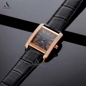ساعت زنانه کارتیه Cartier Tank SKD2 (مشکی)