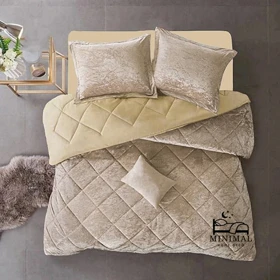 روتختی مینیمال مخمل طرح لوزی