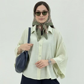 شومیز باکسی زنانه رنگی NR | آی بولک