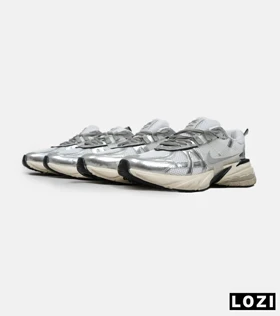 کفش کتانی مردانه و زنانه سفید طوسی کرم Nike cushlon