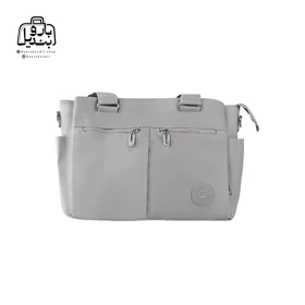 کیف زنانه دوشی کلوز بگ Cloth Bag کد 0061 (طوسی روشن)