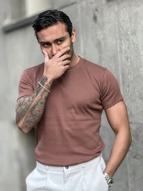 تیشرت فیت شرت موکا