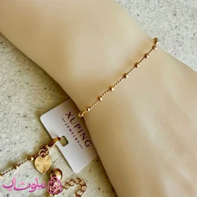 دستبند زنانه ژوپینگ مدل توپی ظریف کد 2991