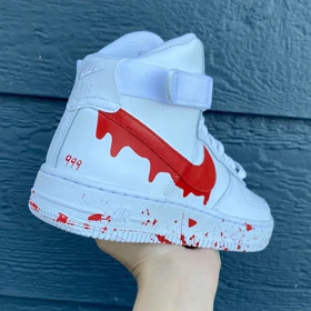 کفش ایرفورس ساق بلند کاستوم Custom Air Force 1