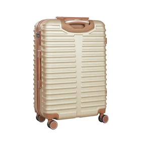 چمدان Mazhro مدل Lutus-M سایز متوسط (بژ-کرم)