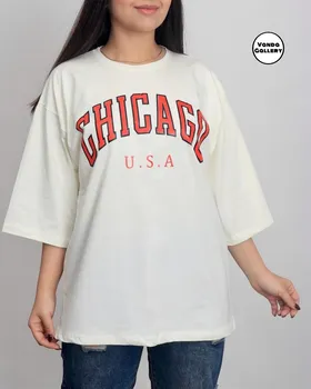 تی‌شرت لانگ chicago