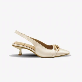 کفش مجلسی زنانه پاشنه‌دار 3 سانت مدل sandal valentino - 0095