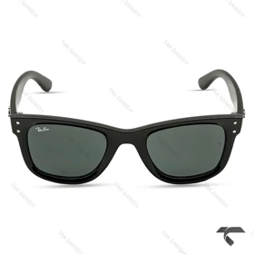 عینک دودی ریبن RB0502-1 فریم کائوچوبی پلاریزه RayBan-10058-U