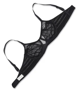 سوتین Neev نیو حریر و دانتل کد 845 مشکی Black
